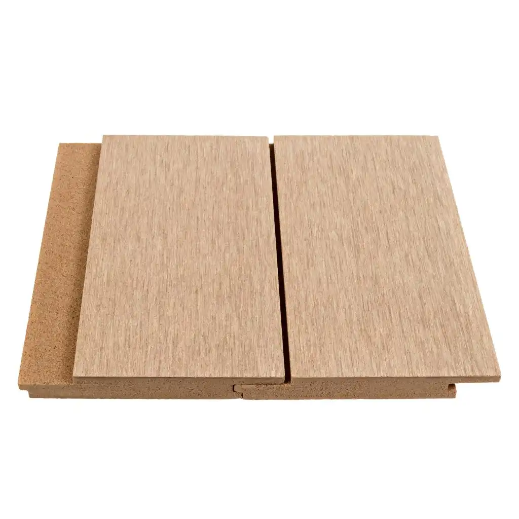ACRE nickel gap siding boards showing tongue-and-groove profile and 1/8-inch reveal detail